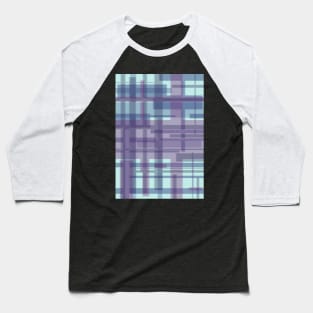 Pastel Blurred Geometric Pattern Baseball T-Shirt